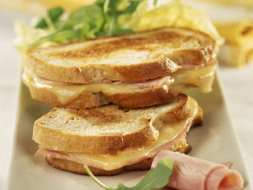 Ham & Cheese toast White Bread – Canteen Ordering Platform